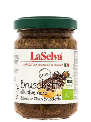 Bruschetta aus schwarzen Oliven 130g