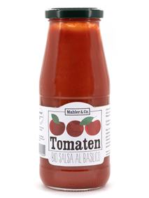 Tomaten Salsa Al Basilico, 410g