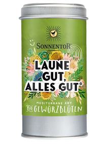 Mediterrane Gewürzblüten, Laune gut, alles gut, Streudose 25g